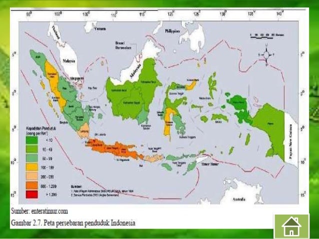  Persebaran Penduduk Indonesia 