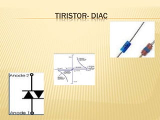 TIRISTOR- DIAC
 