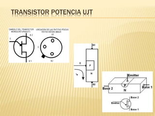 TRANSISTOR POTENCIA UJT
 