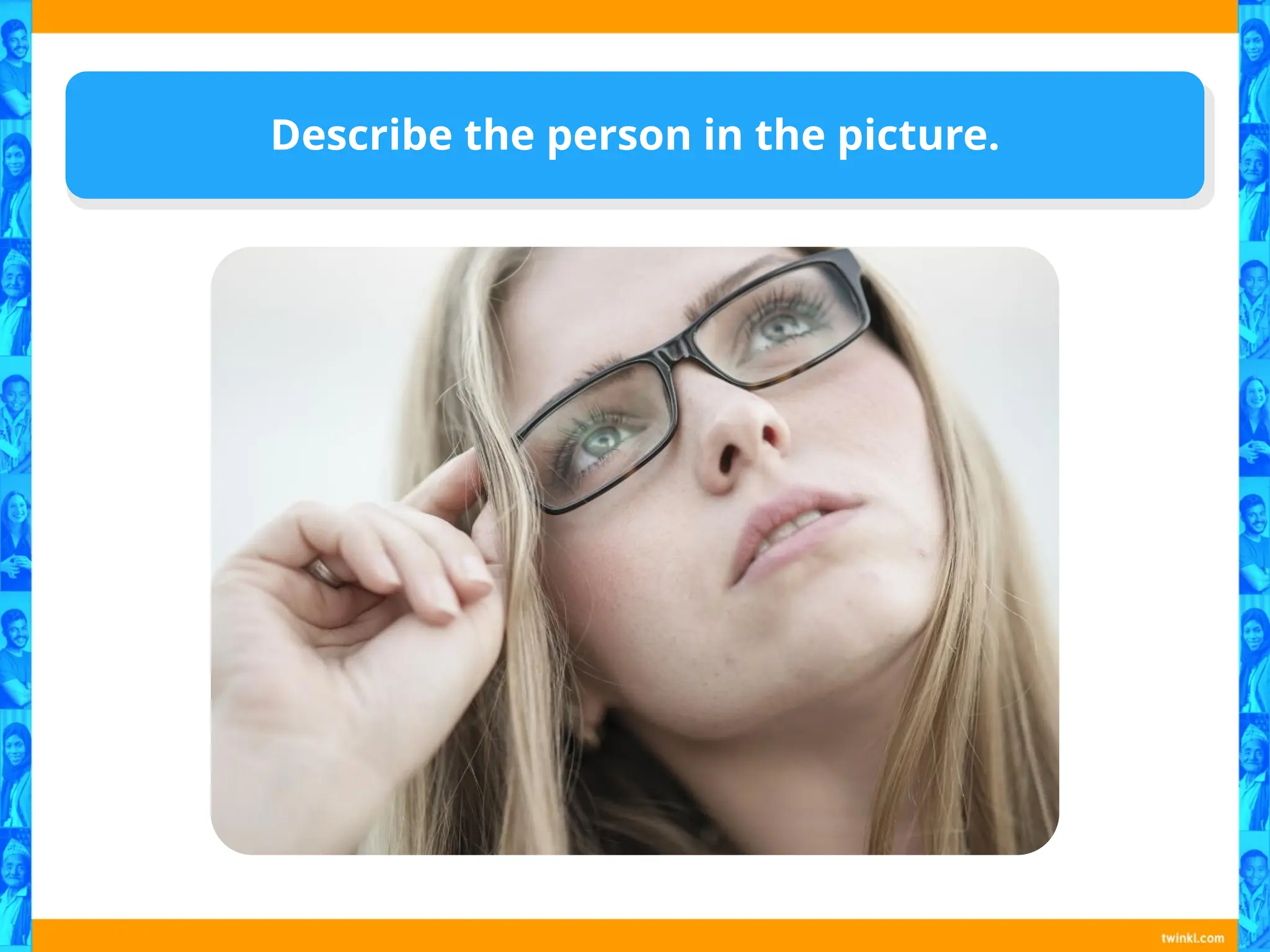 Describe the person in the picture.
 