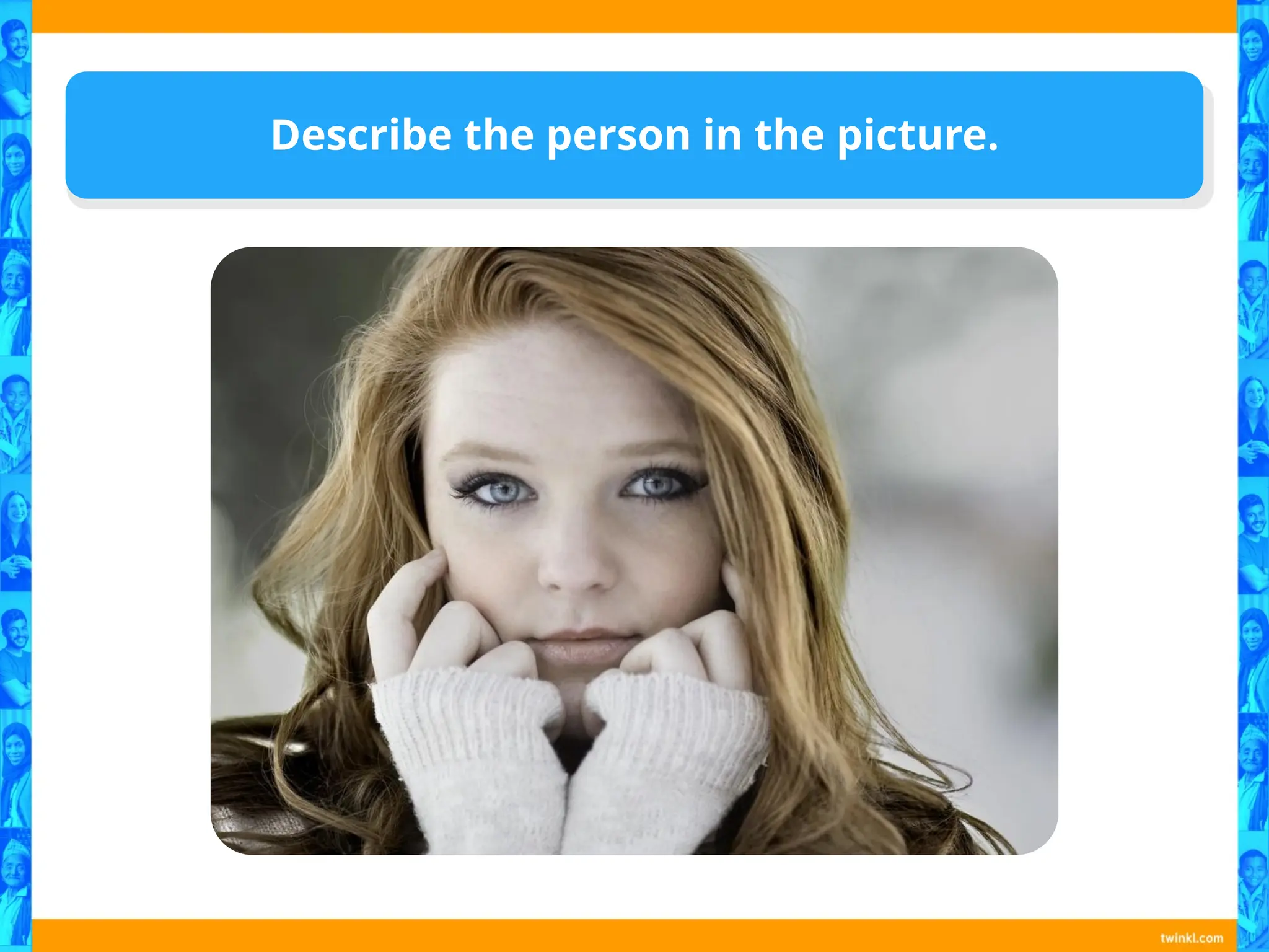 Describe the person in the picture.
 