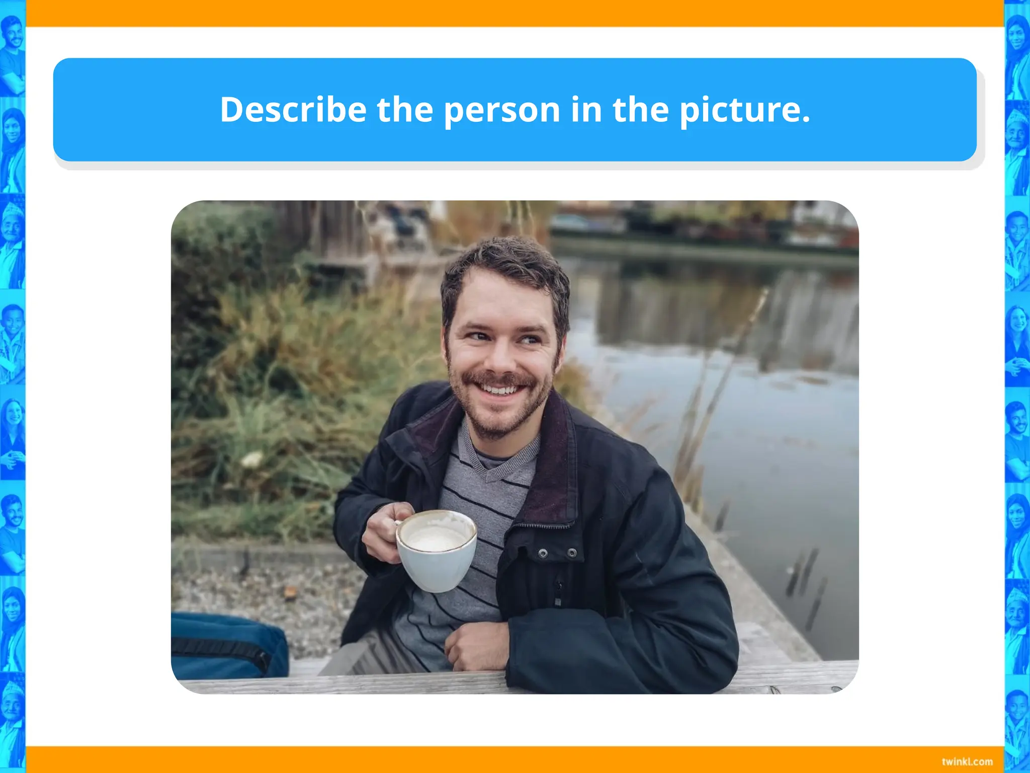 Describe the person in the picture.
 