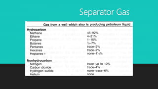 Separator Gas
 