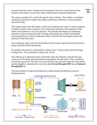 Installation & Working of Coal Fired Thermal Power Plant | PDF