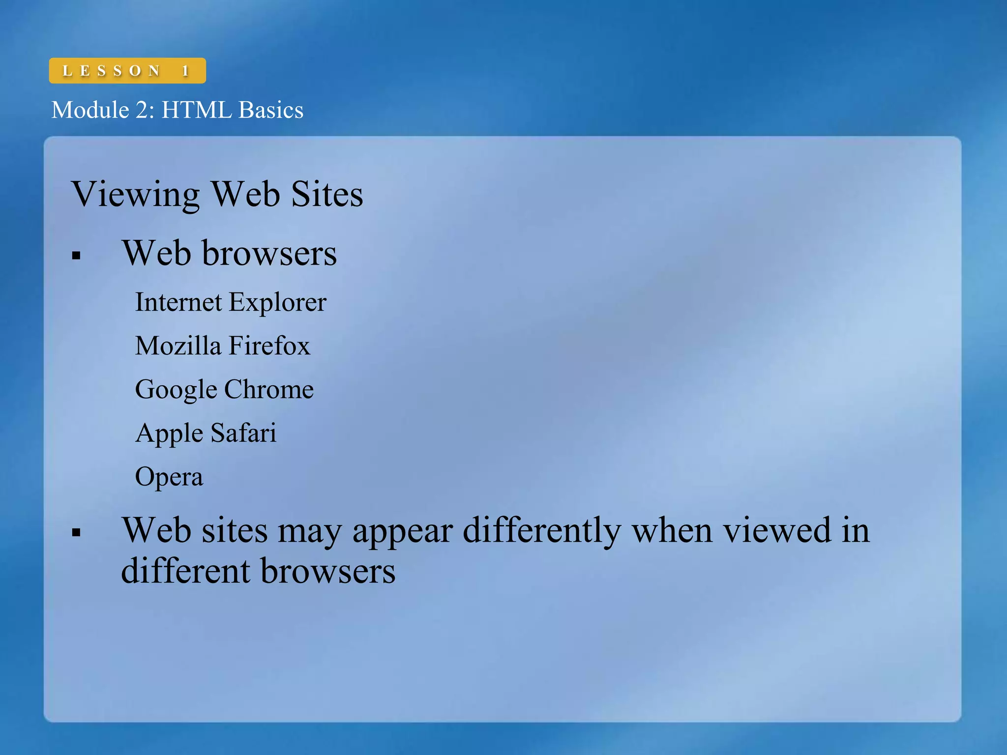 Format text within a Web page.