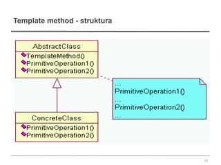 Template method - struktura




                              29
 