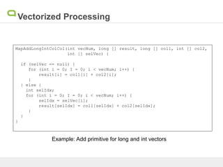Apache Tajo: Query Optimization Techniques and JIT-based Vectorized ...