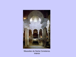 Mausoleo de Santa Constanza. Interior 