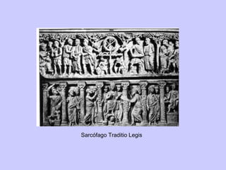 Sarcófago Traditio Legis 