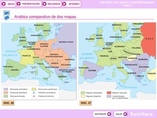 Análisis comparativo de dos mapas DOC. 26 DOC. 27 