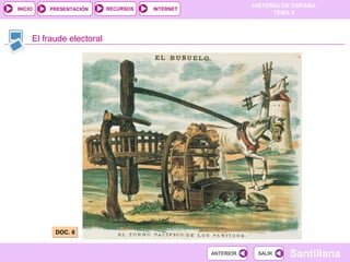 El fraude electoral DOC. 6  