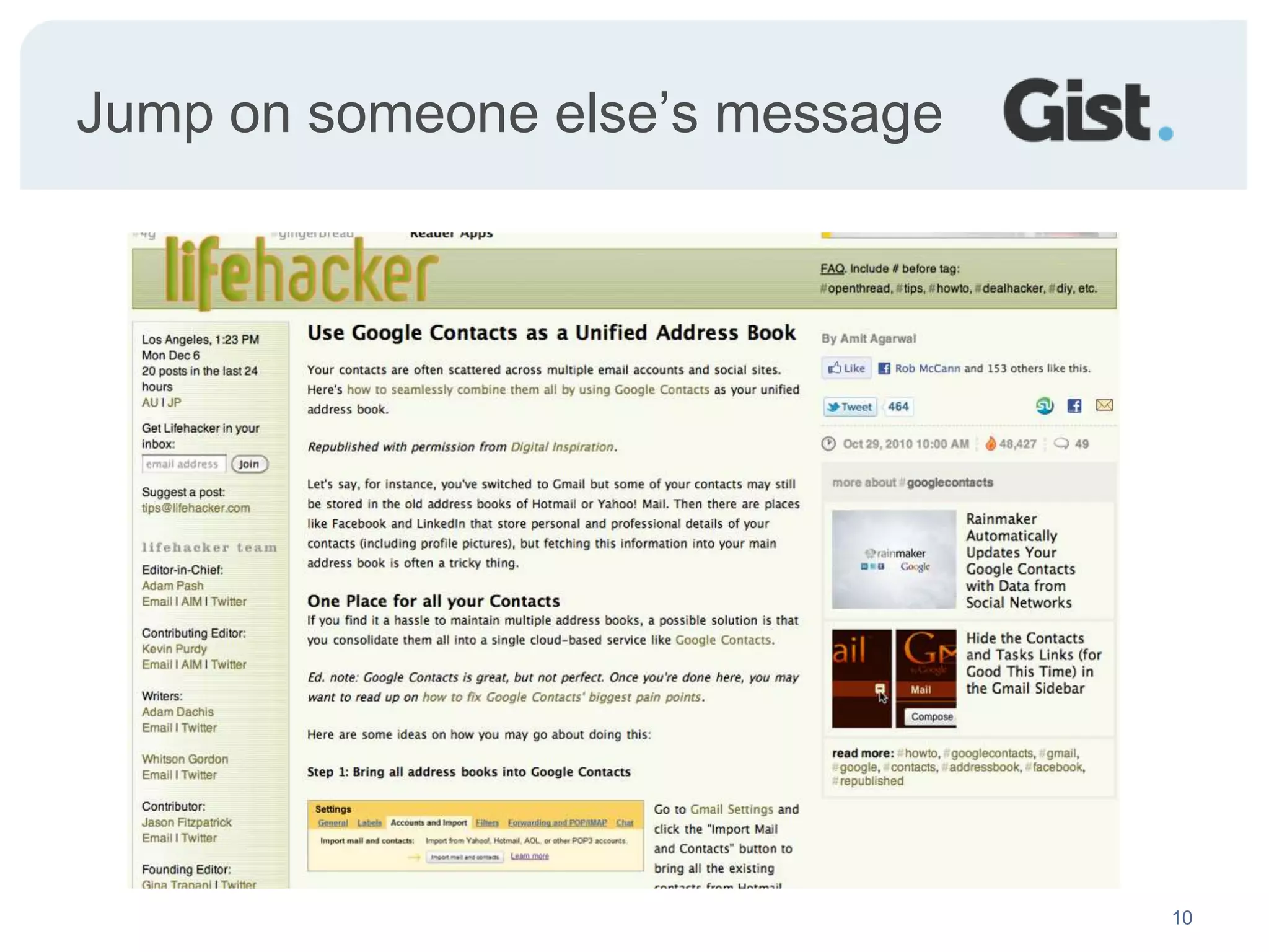 4Friends of Gist(FOG)