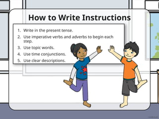 How to Write Clear Instructions with Practical Examples | PPTX
