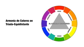 Armonía de Colores en
Tríada-Equidistante
 