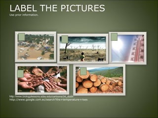 LABEL THE PICTURES Use prior information.   http://www.biologylessons.sdsu.edu/cartoons/34_duck- http://www.google.com.ec/search?the+temperature+rises 