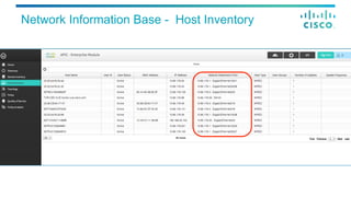 Network Information Base - Host Inventory
 