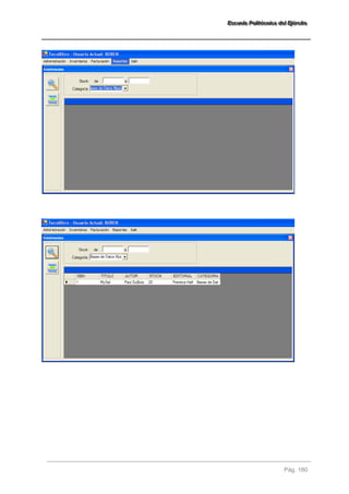 EEEssscccuuueeelllaaa PPPooollliiitttééécccnnniiicccaaa dddeeelll EEEjjjééérrrccciiitttooo 
Pág. 180 
 