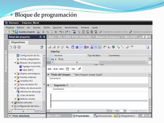  Bloque de programación
 