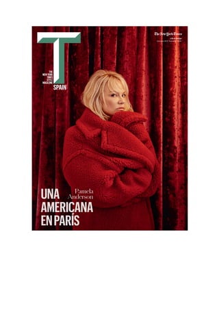Life & Design
Octubre 2017. Número 7 I 5€.
UNA
AMERICANA
ENPARÍS
Pamela
Anderson
COVER_7_PAM corr.indd 1 03/10/17 14:20
 