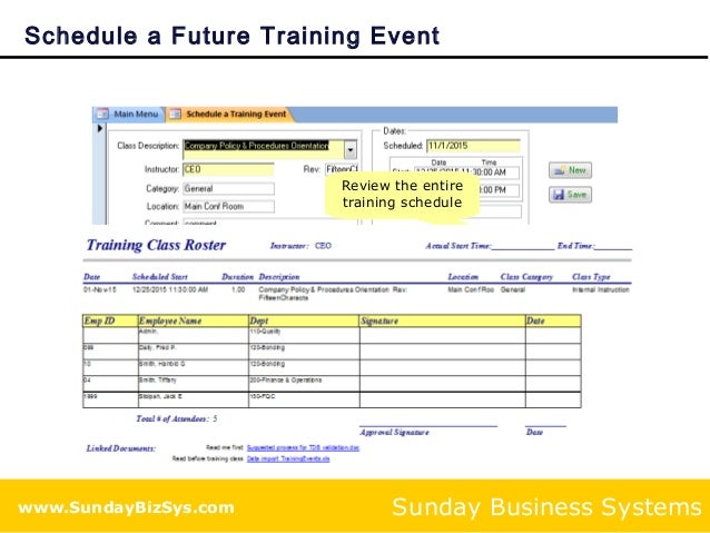 employee training management
