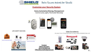 Customize your Security System
Contact:
Tiffany Saunders
(913) 333-9335 cell
TiffanySecuresKC@gmail.com
 