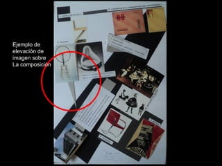 Ejemplo de
elevación de
imagen sobre
La composición
 