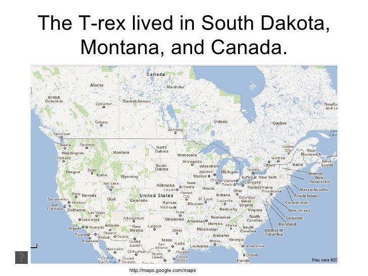 t rex range