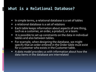 T-SQL Overview | PPTX