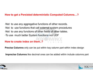 T sql performance guidelines for better db stress powers | PPT