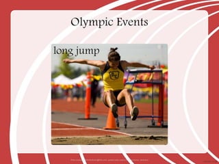 Olympic Events
Photo courtesy of Philo Nordlund (@flickr.com) - granted under creative commons licence - attribution
long jump
 