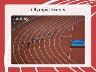 Olympic Events
Photo courtesy of eviltomthai. (@flickr.com) - granted under creative commons licence - attribution
running
 