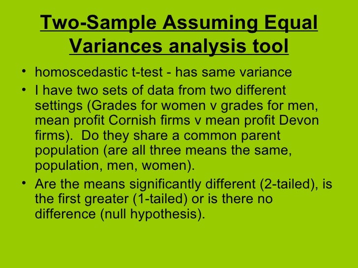Introduction to t-tests (statistics)