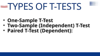 Comprehensive Guide to T-Test Types and Applications in Inferential ...