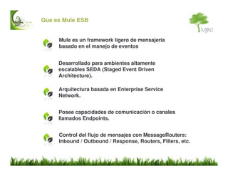 Mule ESB Introduccion