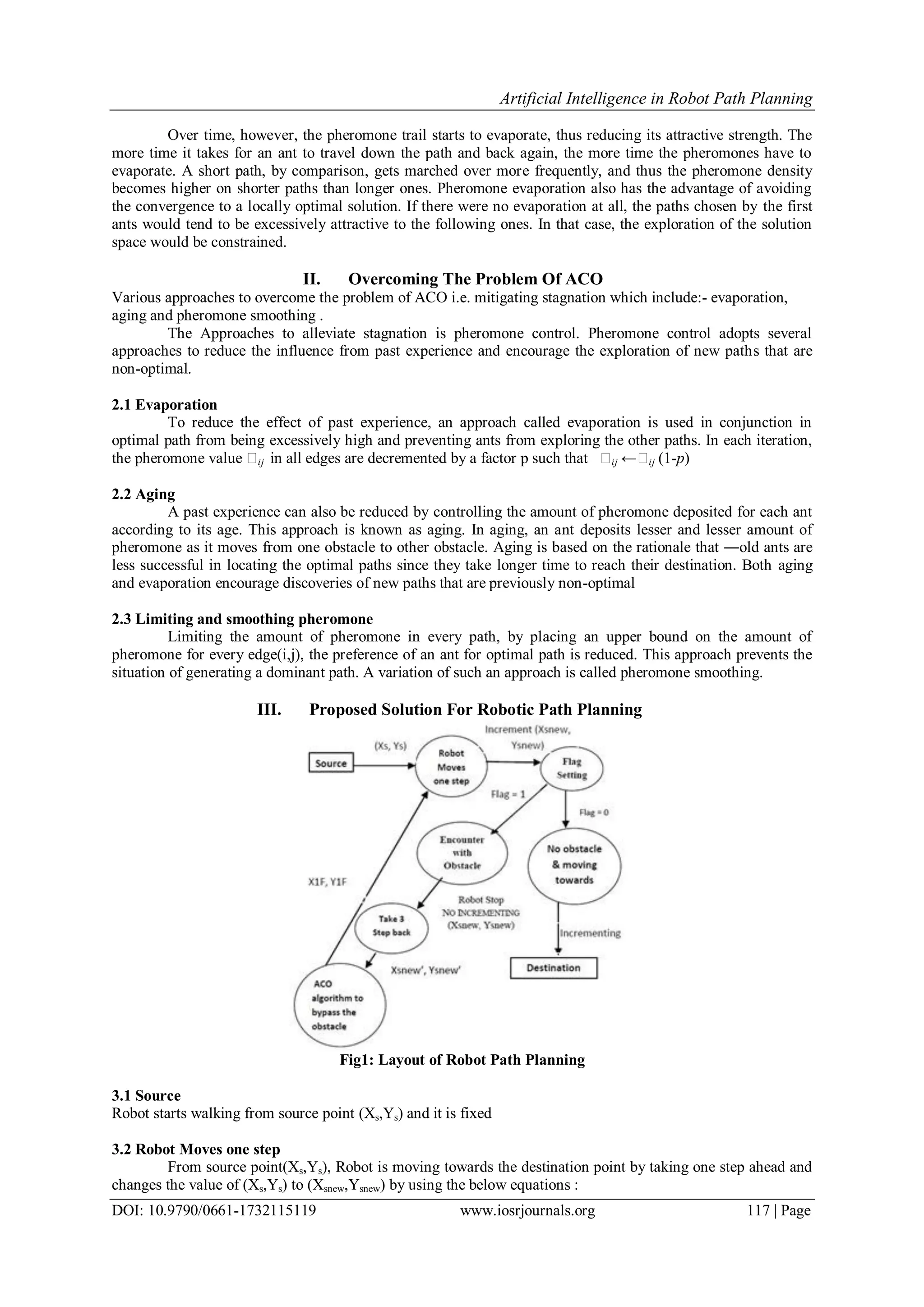 Artificial Intelligence in Robot Path Planning | PDF