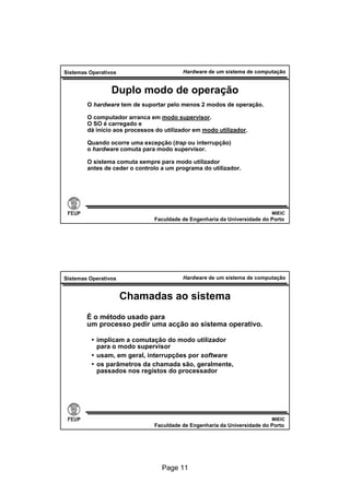 hardware de um sistema de computação