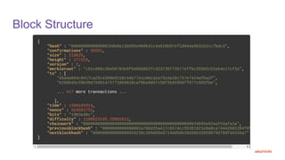 An education effort from
Block Structure
 