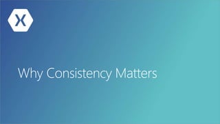 Why Consistency Matters
 