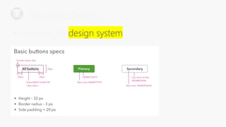 Material Design
• Material is a
 