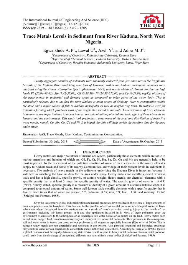 The International Journal of Engineering and Science (The IJES) | PDF