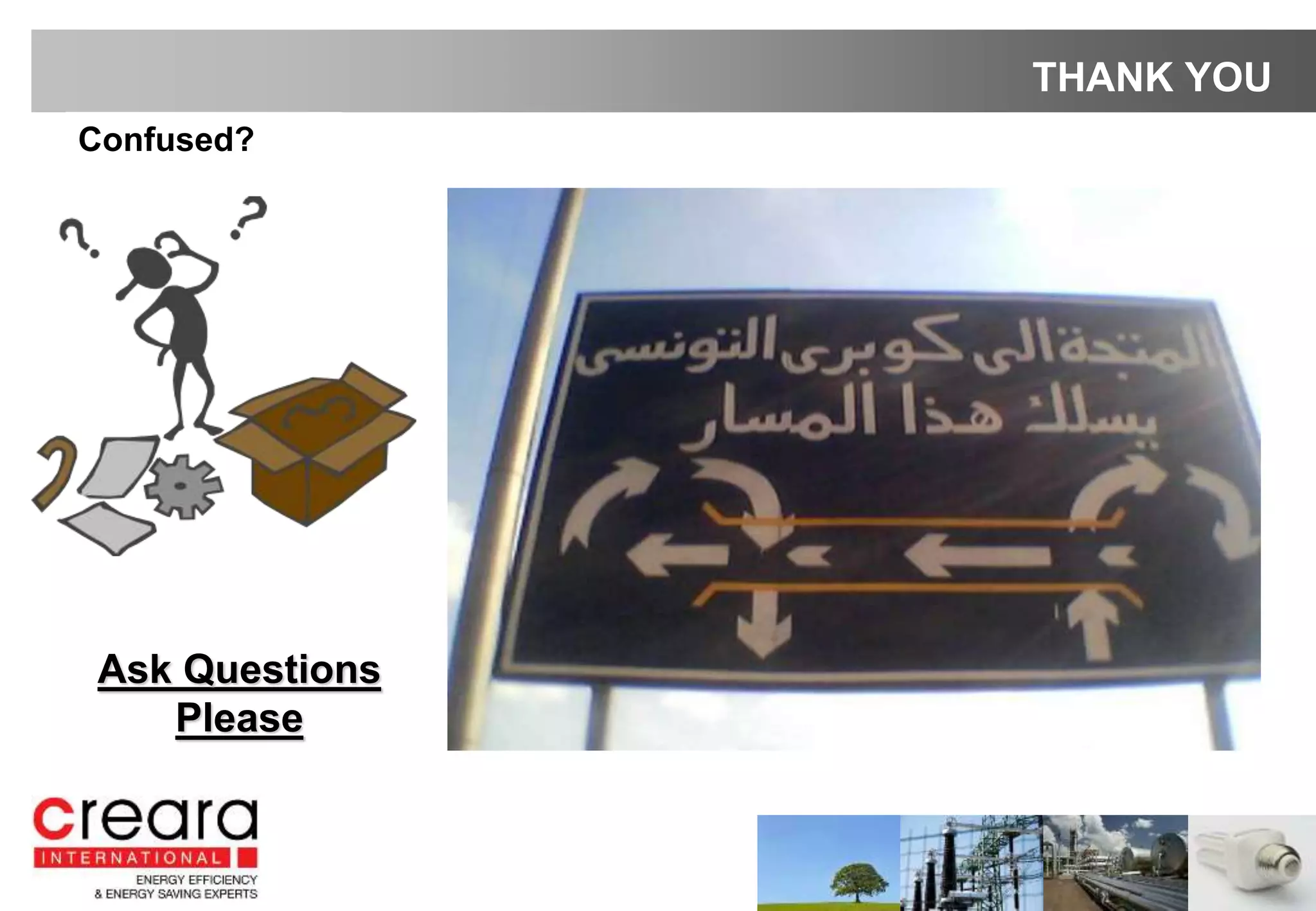 Confused?
THANK YOU
Ask Questions
Please
 