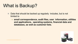 information security and backup system | PPTX