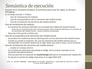 Transformaciones modelo a modelo: ATL (Parte I) | PPTX