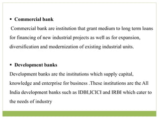 Retained Earnings, Institutional Borrowing and Public Deposit | PPTX