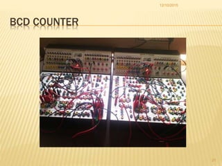 Bcd counter | PPTX