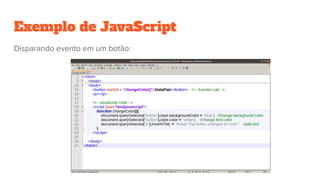 Exemplo de JavaScript
 