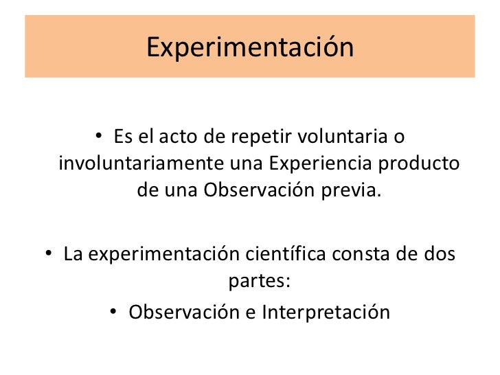 T1 el método experimental en psicología