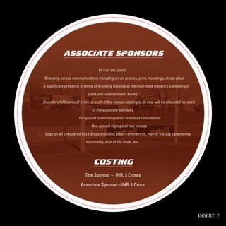 T 10 Gully Cricket Brochure