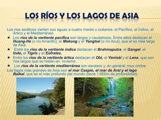 De los ríos de la vertiente atlántica, los más largos y caudalosos son el Níger y el Congo. Este último es el más caudaloso de África.