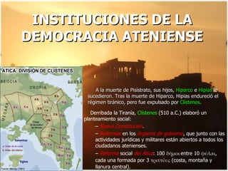 Instituciones De La Democracia Ateniense | PPS